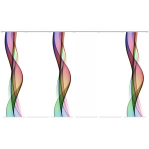 Schiebevorhang Set 6tlg. | mehrfarbig | 60 cm | 245 cm |