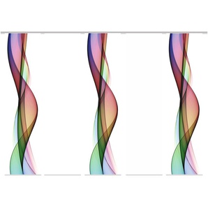 Schiebevorhang Set 5tlg. | mehrfarbig | 60 cm | 245 cm |