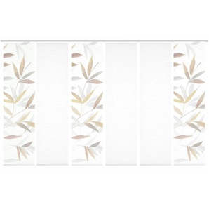 HOME in green Schiebevorhang   ¦ mehrfarbig ¦ Synthetik ¦ Maße (cm): B: 60 H: 245