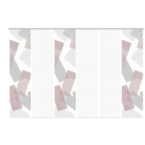 VISION S Schiebevorhang   ¦ rot ¦ Synthetik ¦ Maße (cm): B: 60 H: 260