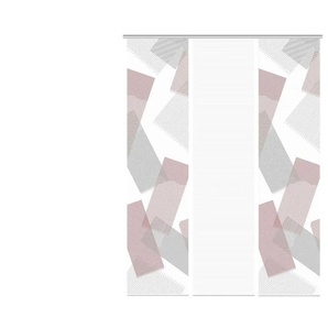 VISION S Schiebevorhang   ¦ rot ¦ Synthetik ¦ Maße (cm): B: 60 H: 260