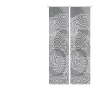 Schiebevorhang - schwarz - Synthetik - 60 cm - 245 cm | Möbel Kraft