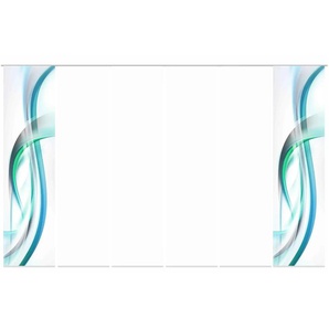 Schiebevorhang Set 6tlg. | mehrfarbig | 60 cm | 245 cm |