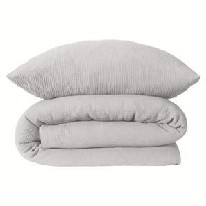 Schiesser Bettwäsche Molly aus supersofter Musselin-Qualität in gedeckten Farben, Musselin, Made in Green