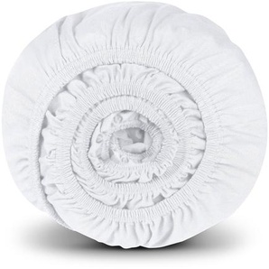 SCHIESSER Edeljersey-Spannbettlaken »Jessi«, Doppelgröße