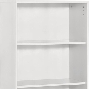 Aktenregal SCHILDMEYER Serie 200 Regale Gr. H/T: 110,9 cm x 34,5 cm, 3 St., weiß Aktenregale