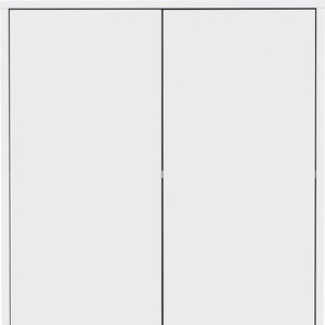 Aktenschrank SCHILDMEYER Jonte Schränke Gr. B/H/T: 65,2 cm x 195,7 cm x 39,0 cm, 2 St., weiß (kreideweiß) Aktenschränke