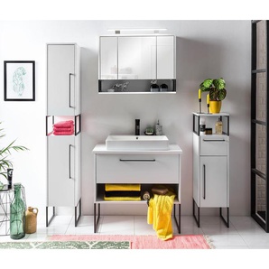 Bad-Unterschrank »Dumone« U 300 - Weiß - Holz -