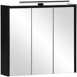 Schildmeyer Badezimmerspiegelschrank Emmik, Breite 65 cm, LED-Beleuchtung Made in Germany