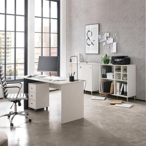 Schildmeyer Büro-Set Serie 500, bestehend aus 1 Regal, 1 Schrank, 1 Regalkreuz