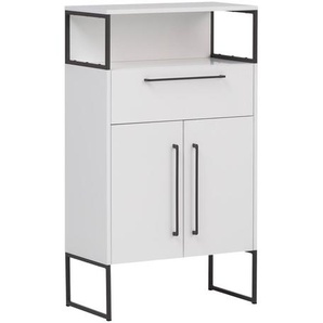 Highboard »Dumone« - weiß - Holz -