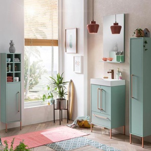 Highboard »Sari« - Mint - Holz -