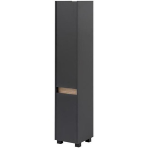 Hochschrank »Cosmo« - anthrazit - Holz -