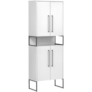 Hochschrank »Dumone« - weiß - Holz -