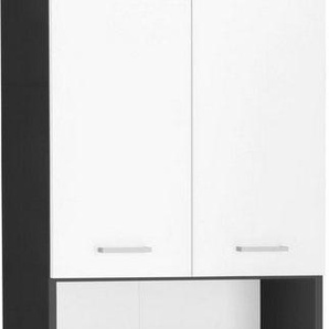 Schildmeyer Hochschrank Mobes Breite/Höhe: 59,8/193,7 cm, Badschrank mit 2 breiten Schubkästen