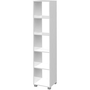 Schildmeyer Regal Diona II Spanplatte Weiß 36x180x33 cm (BxHxT)