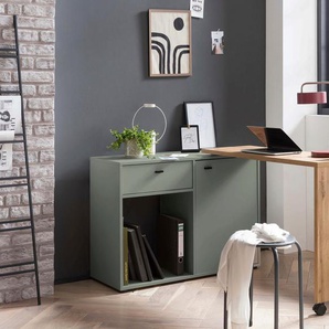 Schildmeyer Schreibtisch Tiny Working, praktisch im Home Office, Sideboard mit flexibler Arbeitsplatte