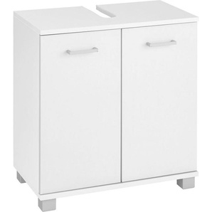 Schildmeyer Waschbeckenunterschrank Mobes, Made in Germany Breite/Höhe: 59,8/62,4 cm, Badschrank mit Doppeltür, Zwischenboden