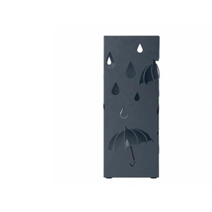Schirmständer | grau | Metall,Kunststoff | 15,5 cm | 49 cm |