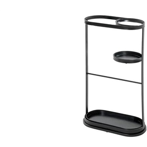 Schirmständer - schwarz - Metall - 35 cm - 60 cm - cm 18,0 | Möbel Kraft