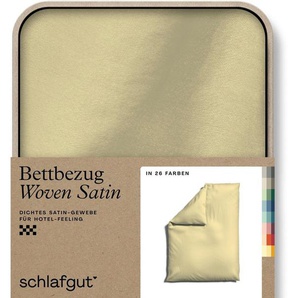 Schlafgut Bettbezug Woven Satin, (1 St), besonders dicht gewebt, Mix & Match: passender Kissenbezug erhältlich