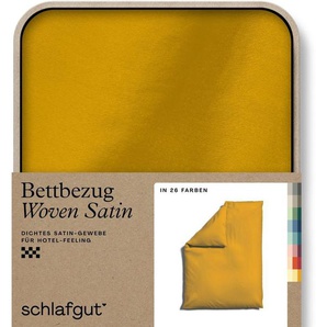 Schlafgut Bettbezug Woven Satin, (1 St), besonders dicht gewebt, Mix & Match: passender Kissenbezug erhältlich