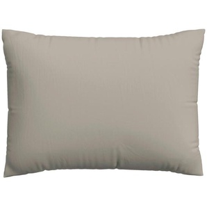 Schlafgut Kissenhülle Easy Jersey, Taupe, Textil, Uni, 40x60 cm, Grüner Punkt, AZO-frei, Oeko-Tex® Made IN Green, bügelleicht, bügelfrei, hochwertige