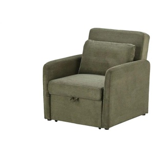 Schlafsessel Artinella - grün - Materialmix - 84 cm - 102 cm - cm 95,0 | Möbel Kraft