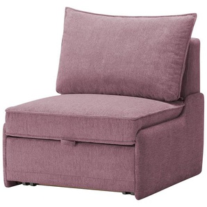 Schlafsessel  Polly de Luxe ¦ rot ¦ Maße (cm): B: 90 H: 95 T: 104.0
