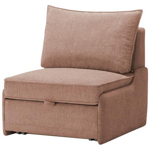 Schlafsessel  Polly de Luxe ¦ rot ¦ Maße (cm): B: 90 H: 95 T: 104.0