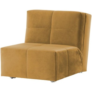 nehl Schlafsessel  Solino ¦ gelb ¦ Maße (cm): B: 85 H: 85 T: 102