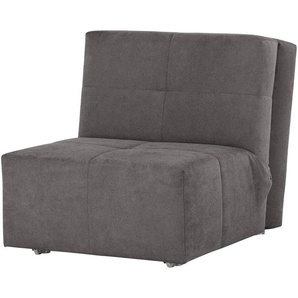 nehl Schlafsessel  Solino ¦ grau ¦ Maße (cm): B: 85 H: 85 T: 102