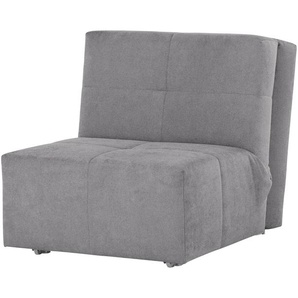 nehl Schlafsessel  Solino ¦ grau ¦ Maße (cm): B: 85 H: 85 T: 102