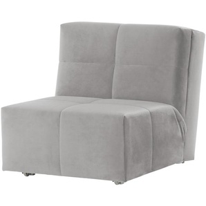 nehl Schlafsessel  Solino ¦ grau ¦ Maße (cm): B: 85 H: 85 T: 102