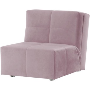 nehl Schlafsessel  Solino ¦ rosa/pink ¦ Maße (cm): B: 85 H: 85 T: 102