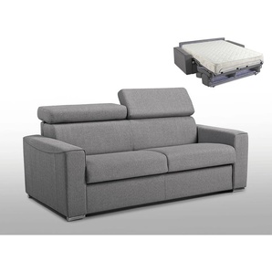 Schlafsofa 3-Sitzer - Liegefläche: 140 cm - Matratzenhöhe: 18 cm - Stoff - VIZIR