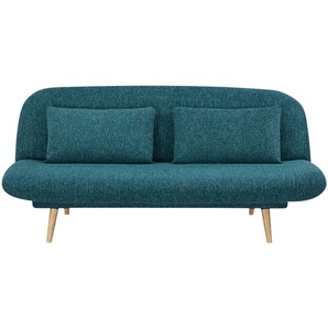 Schlafsofa Adelena ¦ türkis/petrol ¦ Maße (cm): B: 175 H: 79 T: 81.0