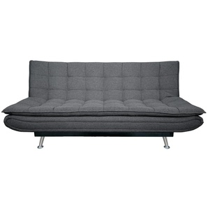 Schlafsofa Annette, grau, Liegefläche ca. 119 x 197 cm