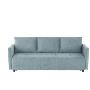 Schlafsofa Beatrix | türkis/petrol | 222 cm | 89 cm | cm 101,0 |
