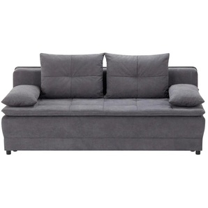 Schlafsofa Betty | grau | 202 cm | 90 cm | cm 106,0 |