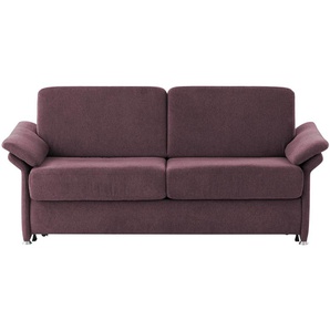 nehl Schlafsofa mit Schlaffunktion Boston Basic ¦ lila/violett ¦ Maße (cm): B: 195 H: 91 T: 103.0