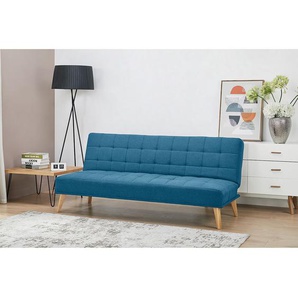 Schlafsofa Caribe Blau Filz Blix 180 x 81 x 86cm Skandi