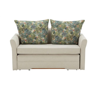 Schlafsofa  City ¦ beige ¦ Maße (cm): B: 146 H: 91 T: 95.0
