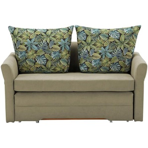 Schlafsofa  City ¦ grün ¦ Maße (cm): B: 146 H: 91 T: 95.0