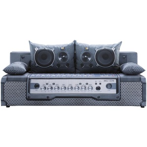 Schlafsofa  Denny Basic ¦ grau ¦ Maße (cm): B: 91 H: 88 T: 193