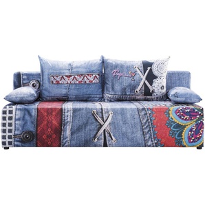 Schlafsofa  Denny Basic ¦ mehrfarbig ¦ Maße (cm): B: 91 H: 88 T: 193.0