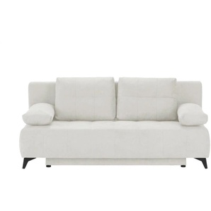 Schlafsofa Eddy - weiß - Materialmix - 197 cm - 88 cm - cm 89,0 | Möbel Kraft