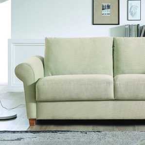 Schlafsofa Elisa in beige, Liegefläche ca. 140 x 200 cm