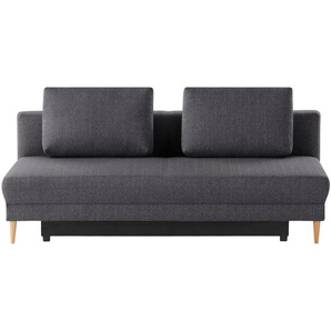 Schlafsofa mit Schlaffunktion Genua ¦ grau ¦ Maße (cm): B: 205 H: 89 T: 94.0