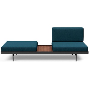 Schlafsofa INNOVATION LIVING ™ Sofas Gr. B/H/T: 195 cm x 69 cm x 80 cm, Polyester, blau (navy blue) Einzelsofas nachhaltige Alternative, einfaches ruhiges Design